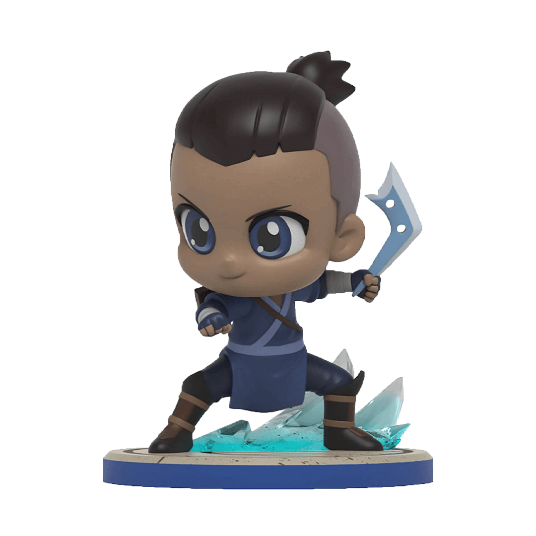 Mighty Jaxx Avatar The Last Airbender Kwistal Fwenz Serie 1 Figuritas coleccionables de juguete en caja sorpresa. Un paquete: contiene una figura aleatoria