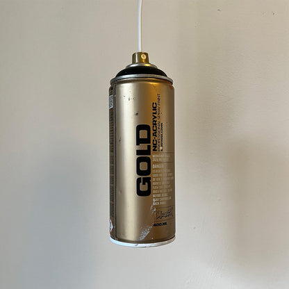 Spray Can Lamp - Shock Black